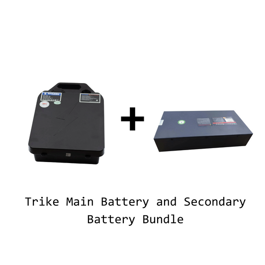 Trike Main + Secondary Battery Bundle