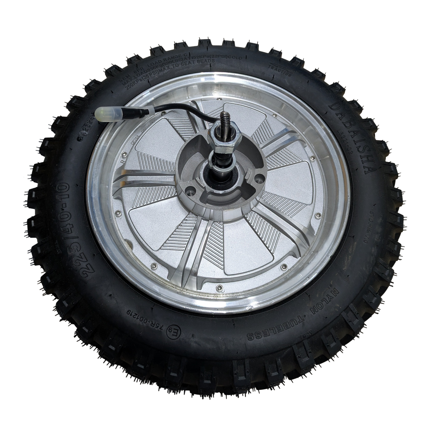 Motor and Rear Wheel