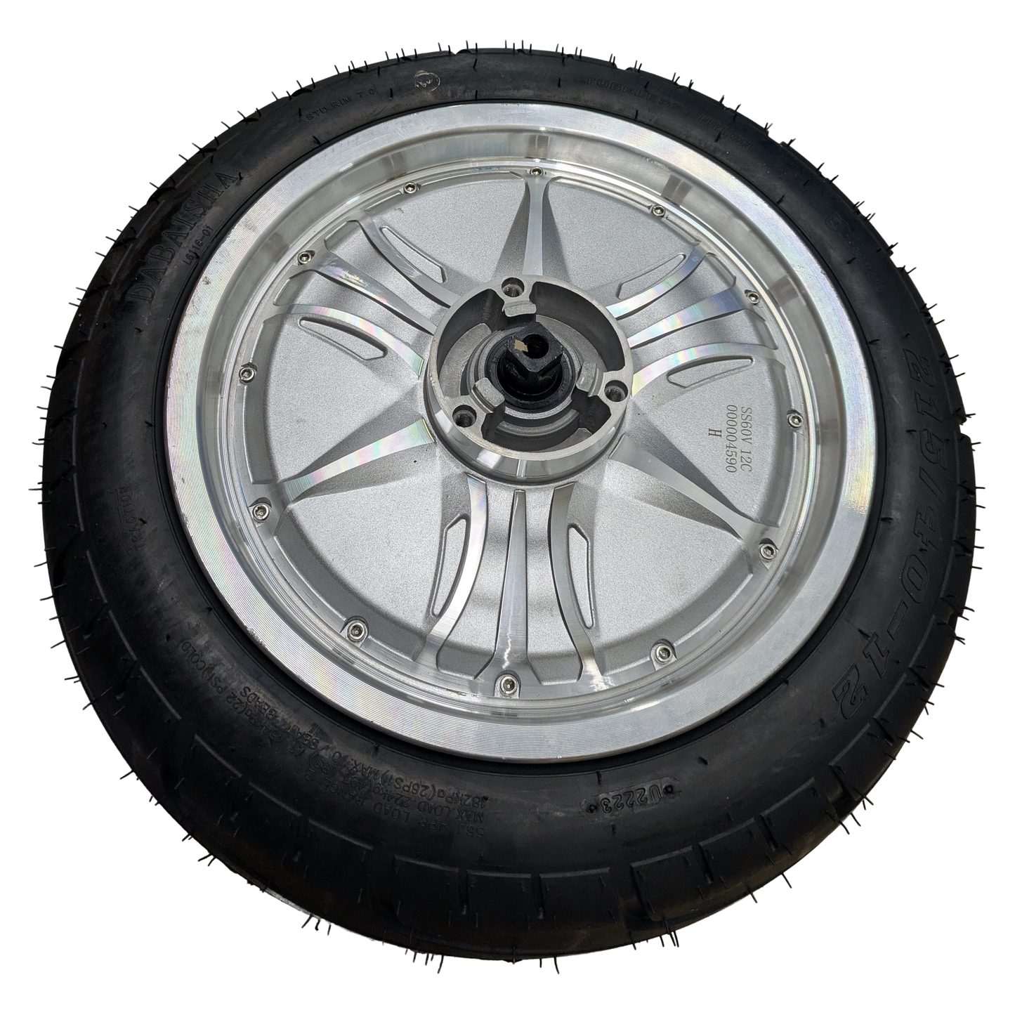 Motor and Rear Wheel