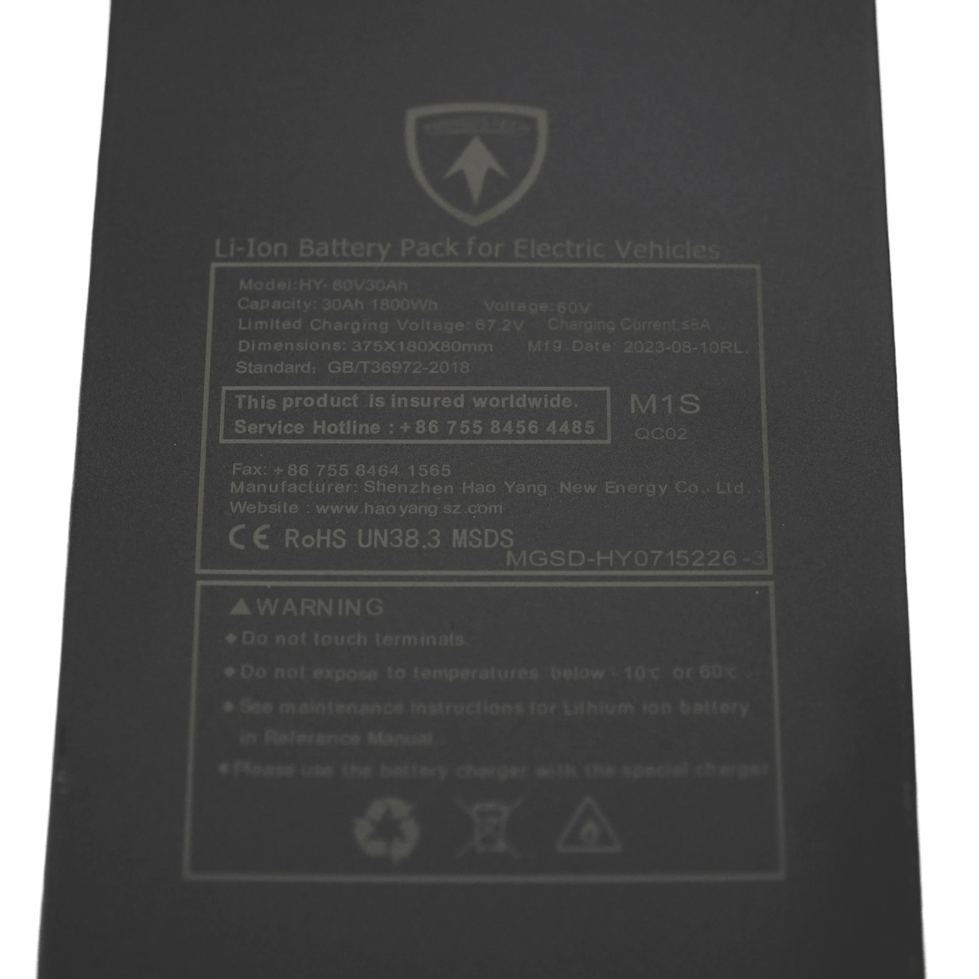 Battery for M1 Chopper - FatWheelScoot