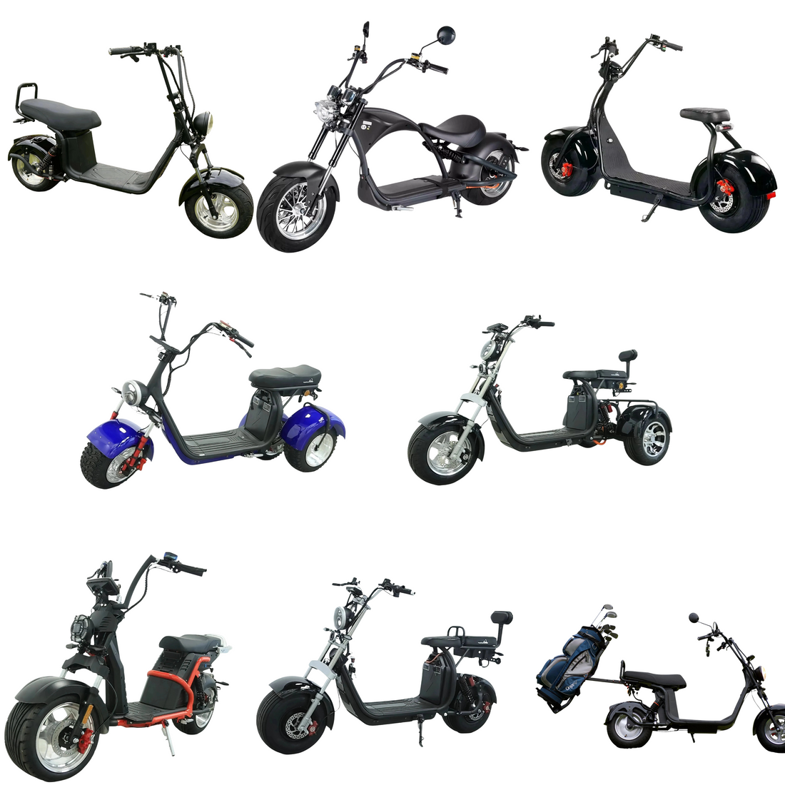 FatWheelScoot Buyer’s Guide 2025: Compare All Electric Scooter & Tricycle Models