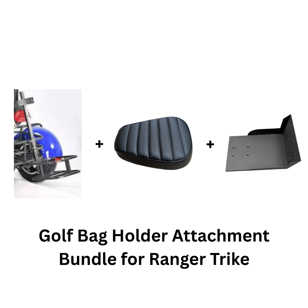 Golf Bag Holder Attachment Bundle for Ranger Trike