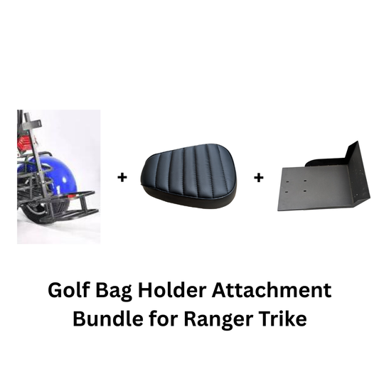 Golf Bag Holder Attachment Bundle for Ranger Trike